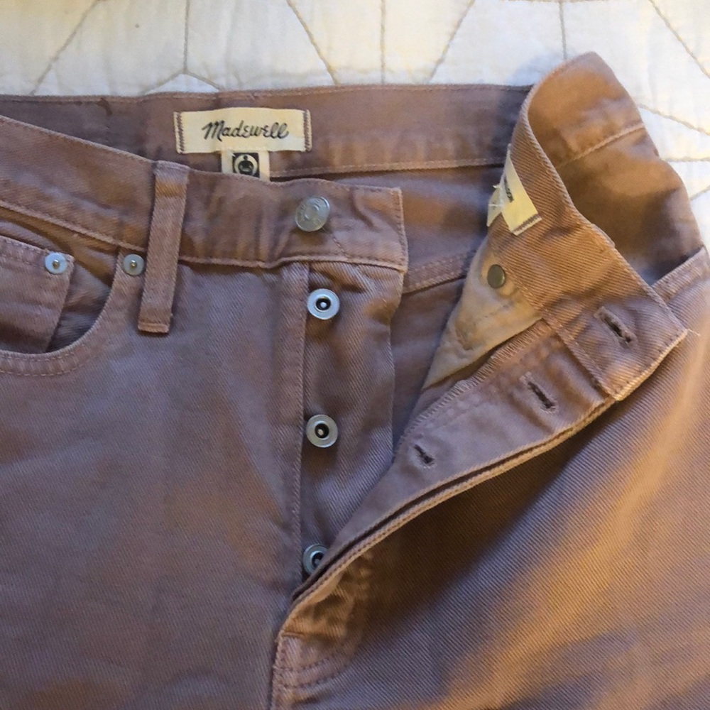 NWOT Madewell Garment-Dyed Balloon Jeans